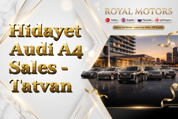 Hidayet Audi A4 Sales - Tatvan