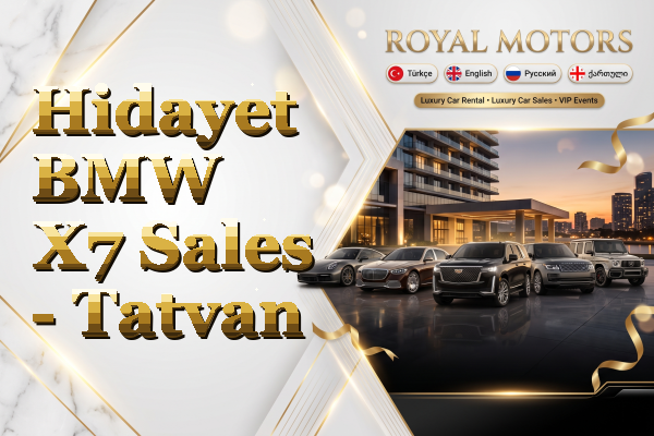 Hidayet BMW X7 Sales - Tatvan
