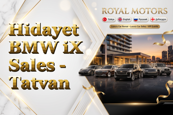 Hidayet BMW iX Sales - Tatvan