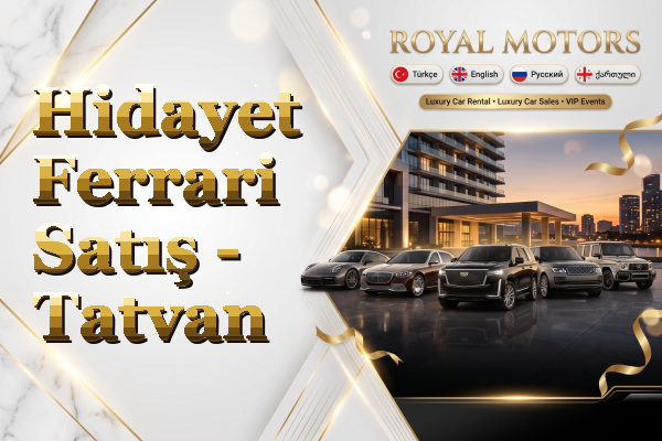 Hidayet Ferrari Satış - Tatvan