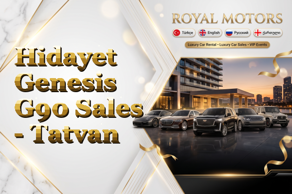 Hidayet Genesis G90 Sales - Tatvan
