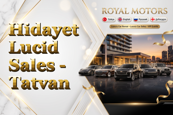 Hidayet Lucid Sales - Tatvan