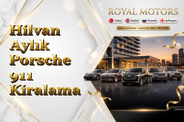 Hilvan Aylık Porsche 911 Kiralama