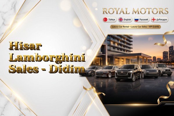 Hisar Lamborghini Sales - Didim