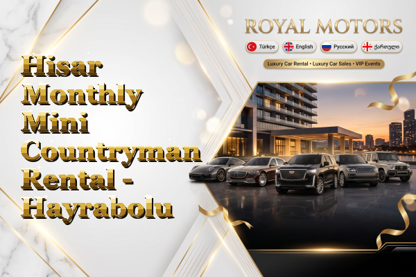 Hisar Monthly Mini Countryman Rental - Hayrabolu