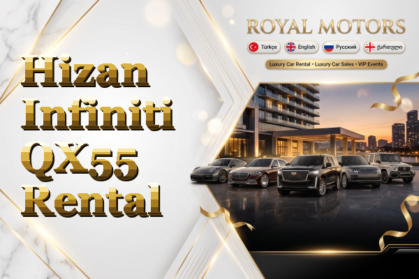 Hizan Infiniti QX55 Rental