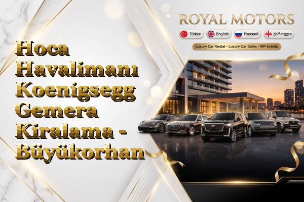 Hoca Havalimanı Koenigsegg Gemera Kiralama - Büyükorhan