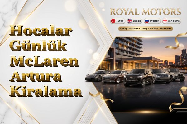 Hocalar Günlük McLaren Artura Kiralama