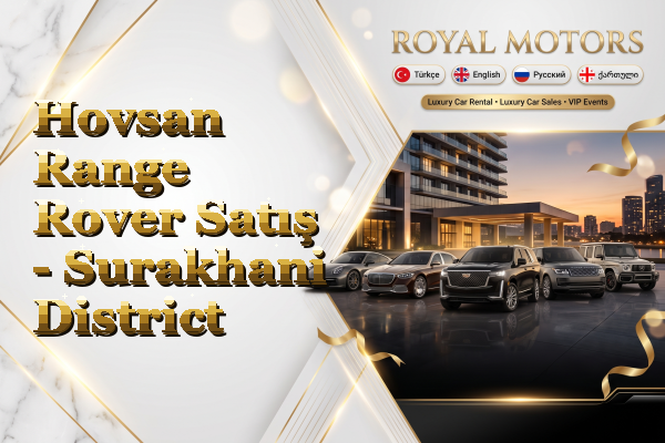 Hovsan Range Rover Satış - Surakhani District