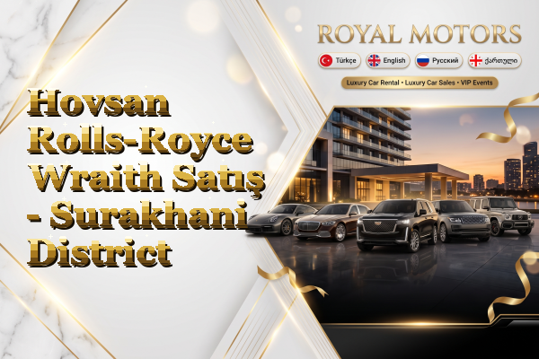 Hovsan Rolls-Royce Wraith Satış - Surakhani District