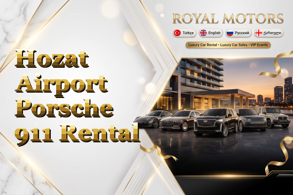 Hozat Airport Porsche 911 Rental