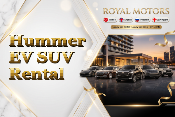 Hummer EV SUV Rental