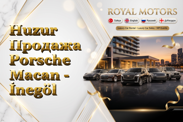Huzur Продажа Porsche Macan - İnegöl
