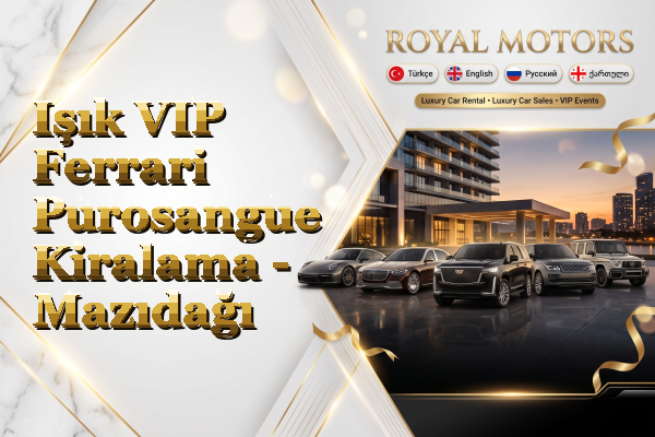 Işık VIP Ferrari Purosangue Kiralama - Mazıdağı