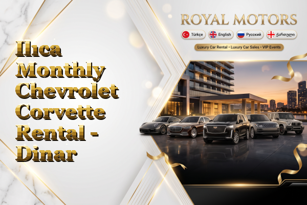 Ilıca Monthly Chevrolet Corvette Rental - Dinar