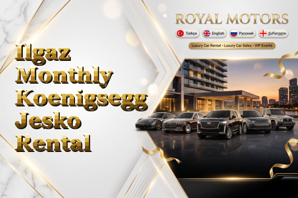 Ilgaz Monthly Koenigsegg Jesko Rental