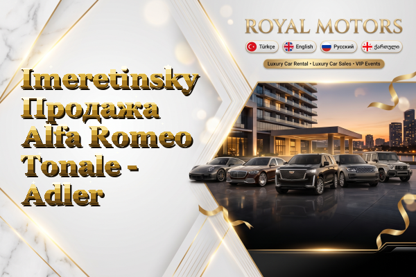 Imeretinsky Продажа Alfa Romeo Tonale - Adler