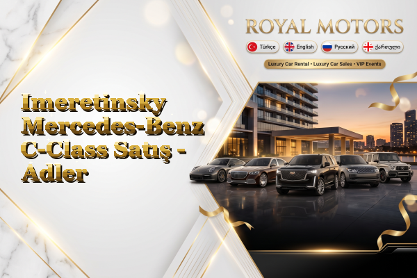 Imeretinsky Mercedes-Benz C-Class Satış - Adler