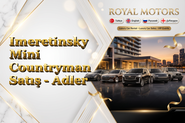 Imeretinsky Mini Countryman Satış - Adler