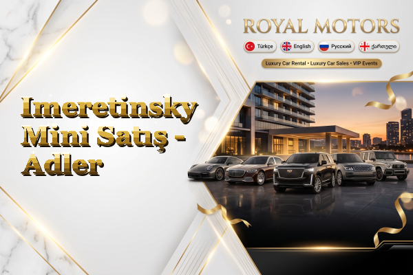 Imeretinsky Mini Satış - Adler