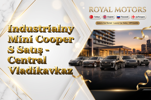 Industrialny Mini Cooper S Satış - Central Vladikavkaz