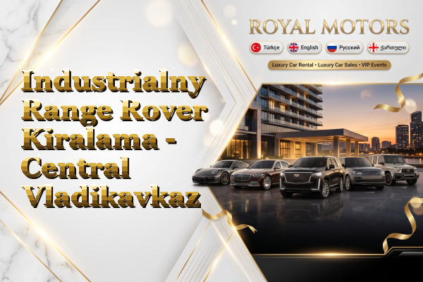 Industrialny Range Rover Kiralama - Central Vladikavkaz