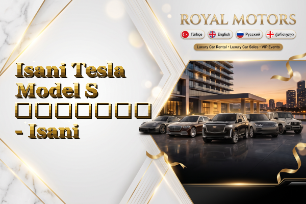 Isani Tesla Model S გაყიდვა - Isani