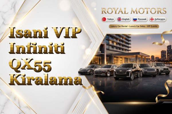 Isani VIP Infiniti QX55 Kiralama