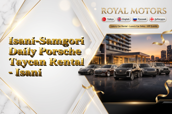 Isani-Samgori Daily Porsche Taycan Rental - Isani