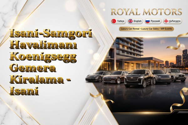 Isani-Samgori Havalimanı Koenigsegg Gemera Kiralama - Isani