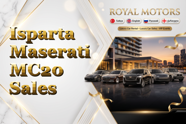 Isparta Maserati MC20 Sales