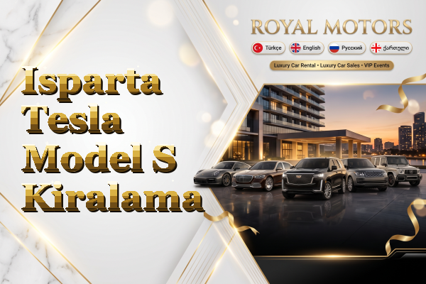 Isparta Tesla Model S Kiralama