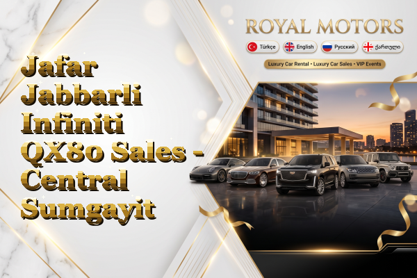 Jafar Jabbarli Infiniti QX80 Sales - Central Sumgayit