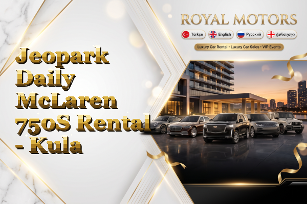 Jeopark Daily McLaren 750S Rental - Kula