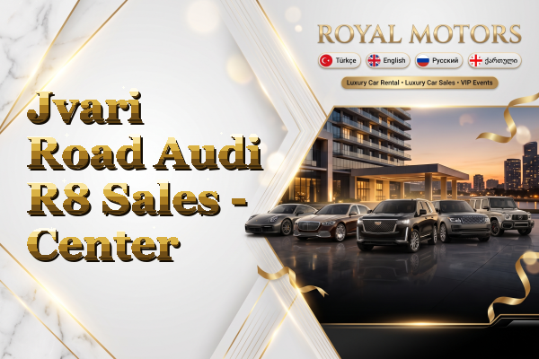 Jvari Road Audi R8 Sales - Center