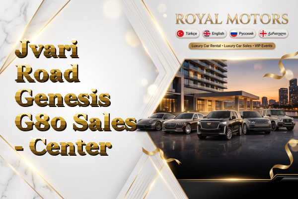 Jvari Road Genesis G80 Sales - Center