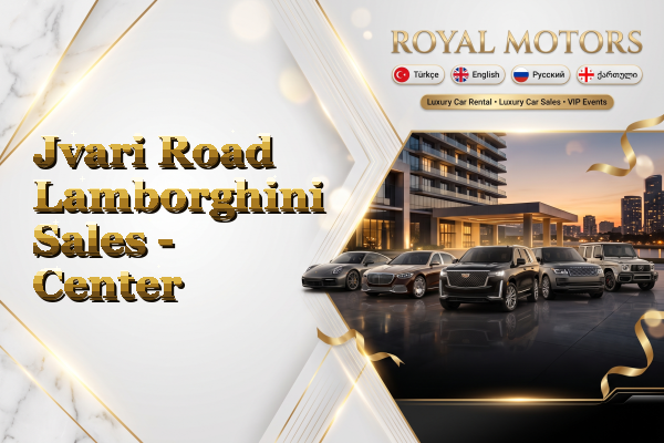 Jvari Road Lamborghini Sales - Center