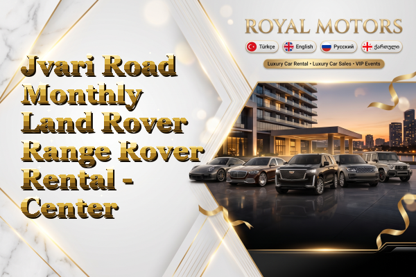 Jvari Road Monthly Land Rover Range Rover Rental - Center