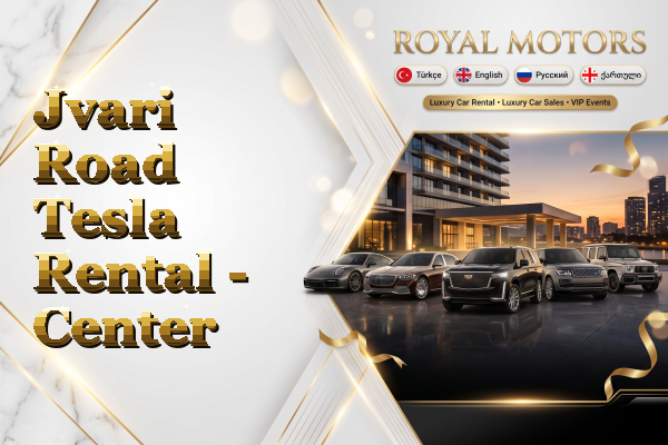 Jvari Road Tesla Rental - Center