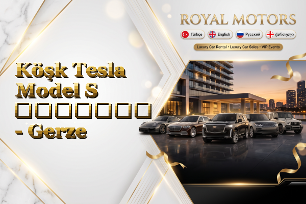 Köşk Tesla Model S გაყიდვა - Gerze