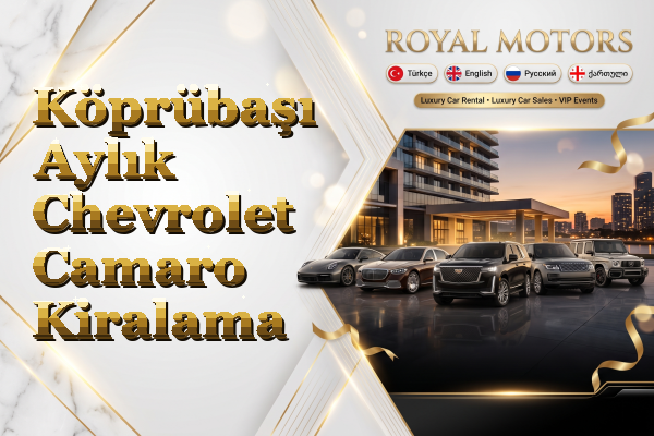 Köprübaşı Aylık Chevrolet Camaro Kiralama