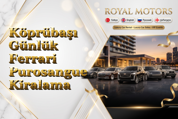 Köprübaşı Günlük Ferrari Purosangue Kiralama