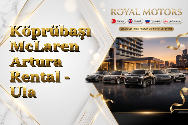 Köprübaşı McLaren Artura Rental - Ula