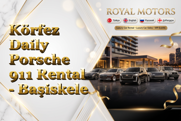 Körfez Daily Porsche 911 Rental - Başiskele