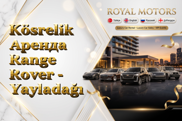 Kösrelik Аренда Range Rover - Yayladağı