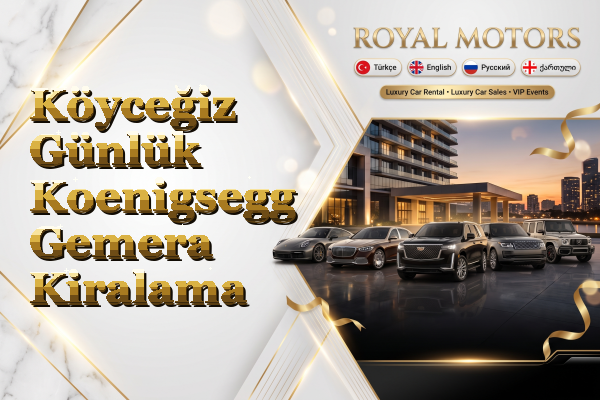 Köyceğiz Günlük Koenigsegg Gemera Kiralama