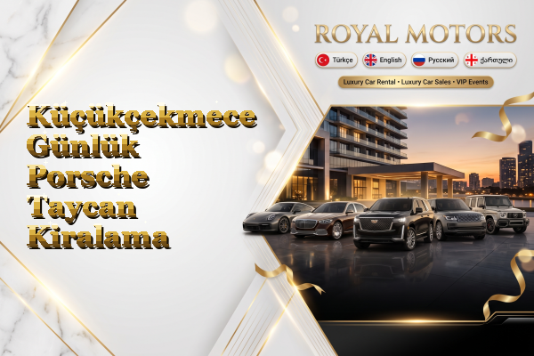 Küçükçekmece Günlük Porsche Taycan Kiralama