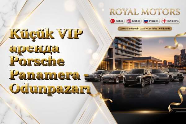 Küçük VIP аренда Porsche Panamera - Odunpazarı