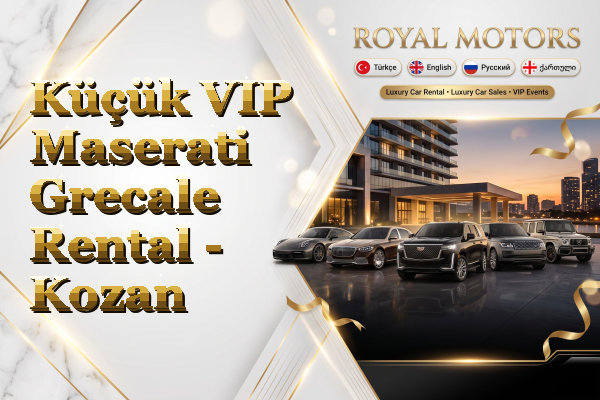 Küçük VIP Maserati Grecale Rental - Kozan
