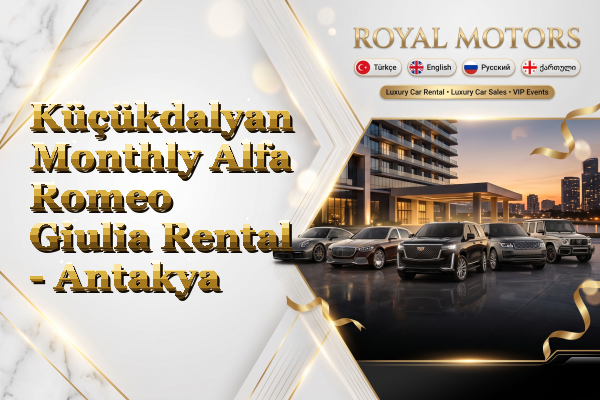 Küçükdalyan Monthly Alfa Romeo Giulia Rental - Antakya